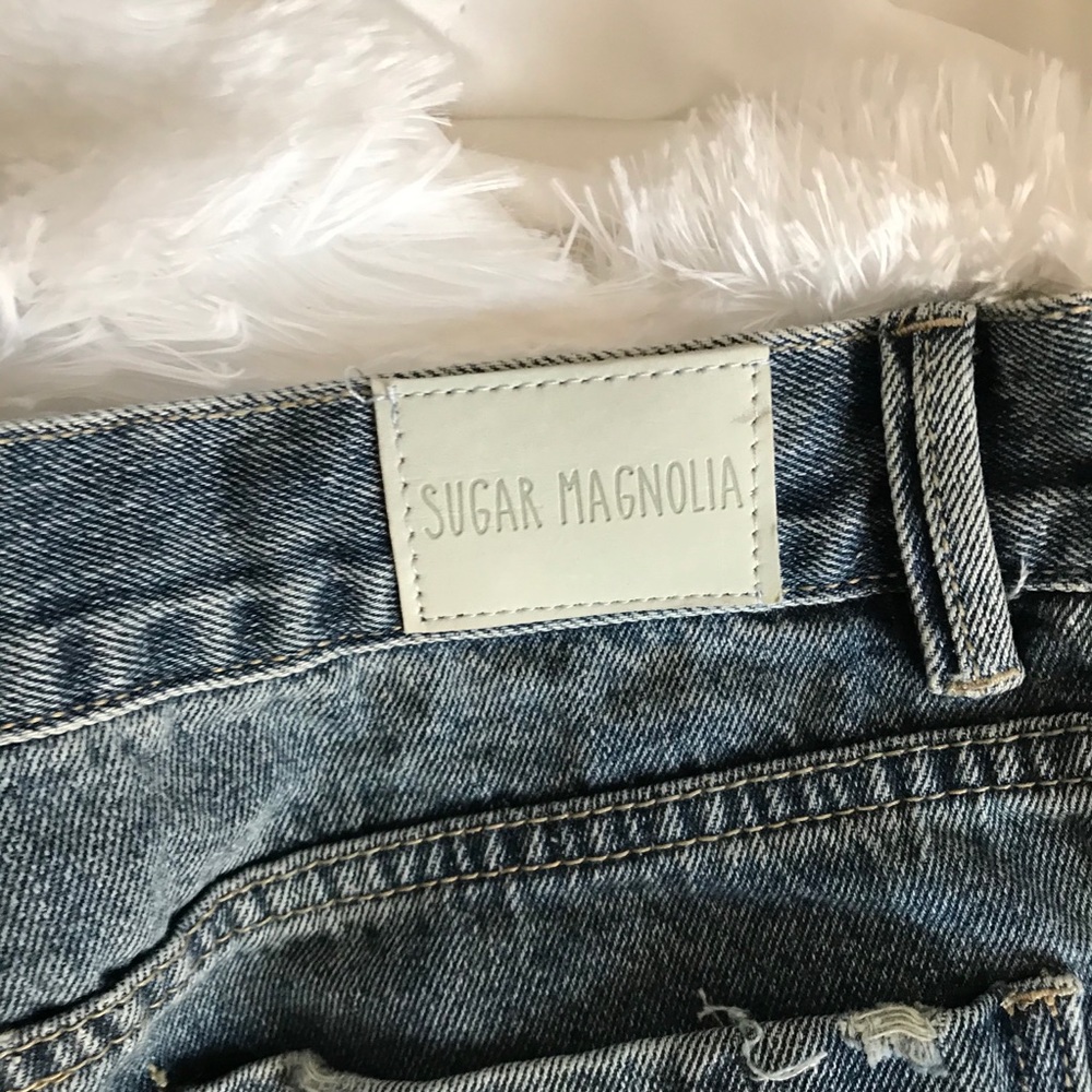 Sugar Distressed Shorts - Picture 3 of 4